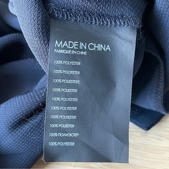 Club Monaco Lyndsey Navy Open Back Romper with Snaps - 35681 - Picture 10 of 12